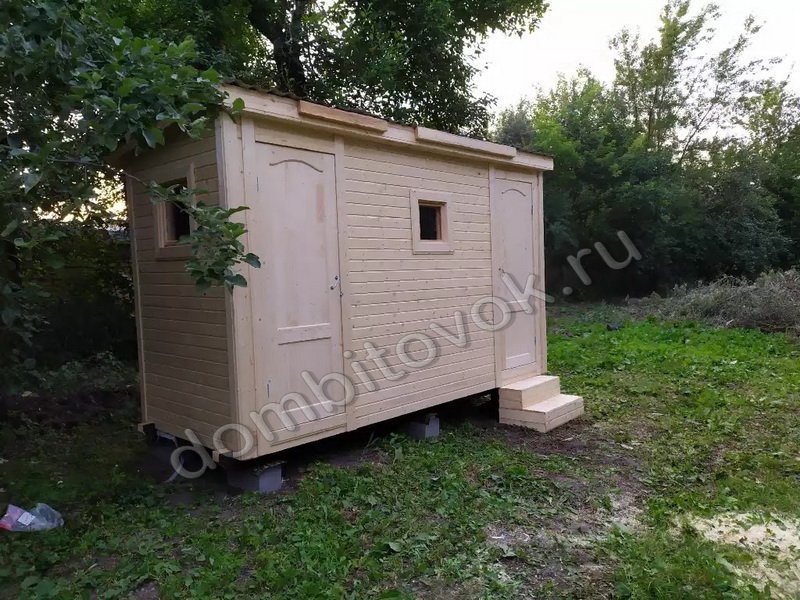 Бытовка с душем и туалетом фото