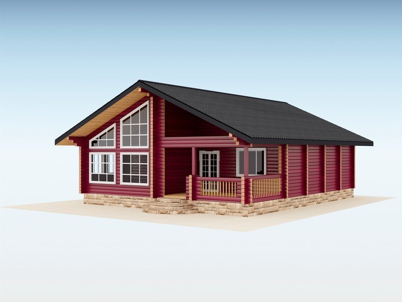 Дом из бруса "Rose"