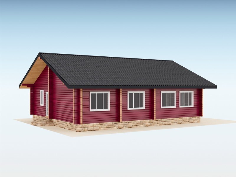 Дом из бруса "Rose"