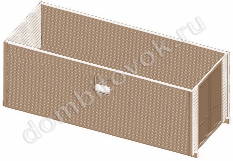 Фото хозблока с двумя распашными дверьми