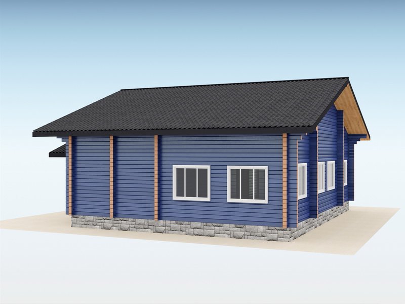 Дом из бруса "Air"