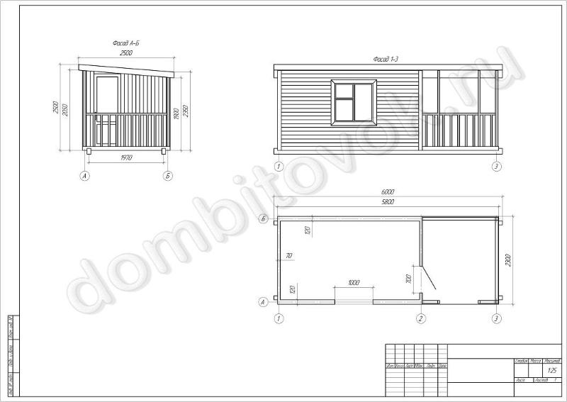 Бытовка дачная с верандой фото