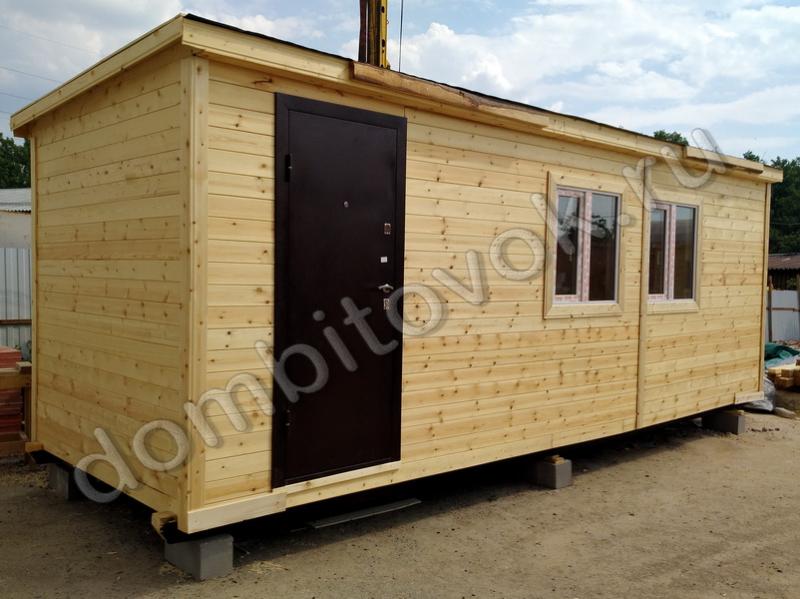 Бытовка с двумя окнами стандарт фото