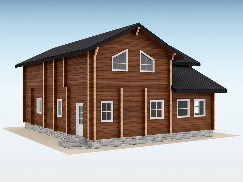 Дом из бруса "Berg"