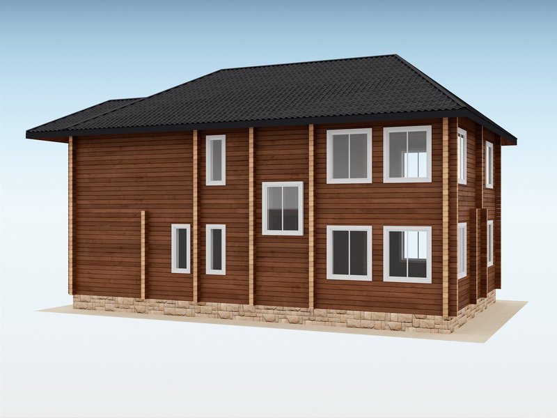 Дом из бруса "Sweet"