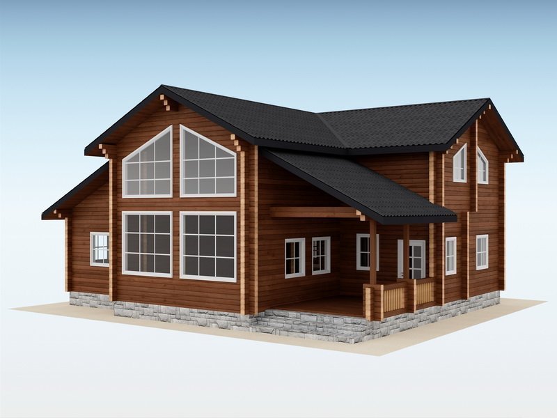 Дом из бруса "Berg"