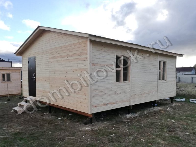 Дачный домик с тремя комнатами фото