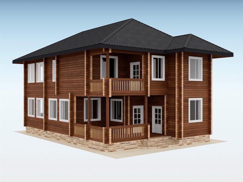 Дом из бруса "Sweet"