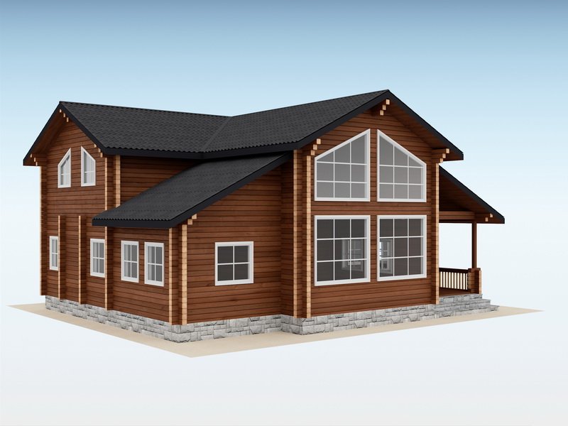 Дом из бруса "Berg"