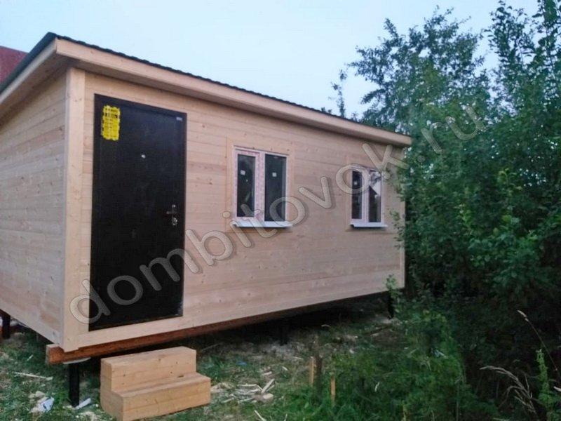 Бытовка с двумя окнами стандарт фото