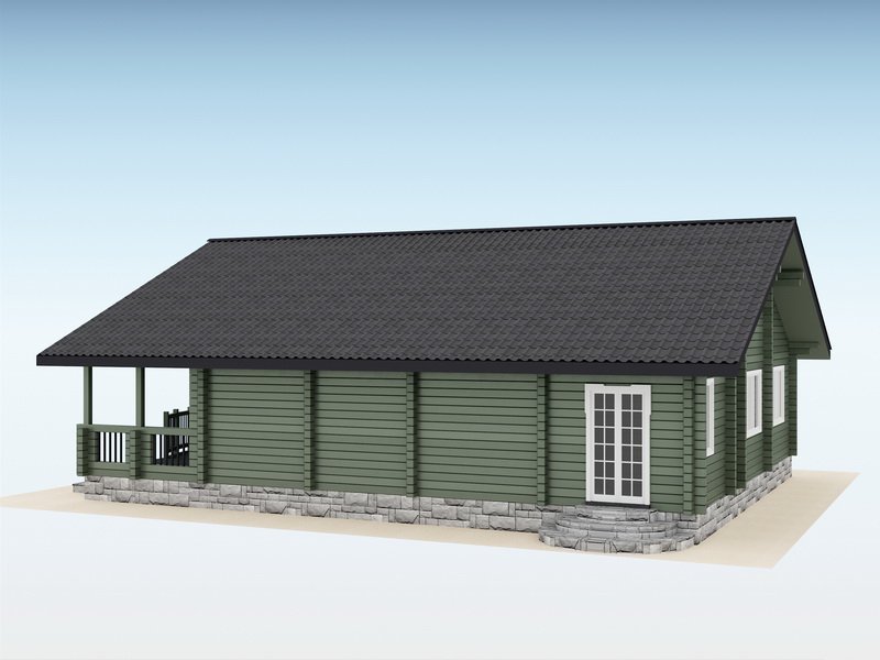 Дом из бруса "Wald"