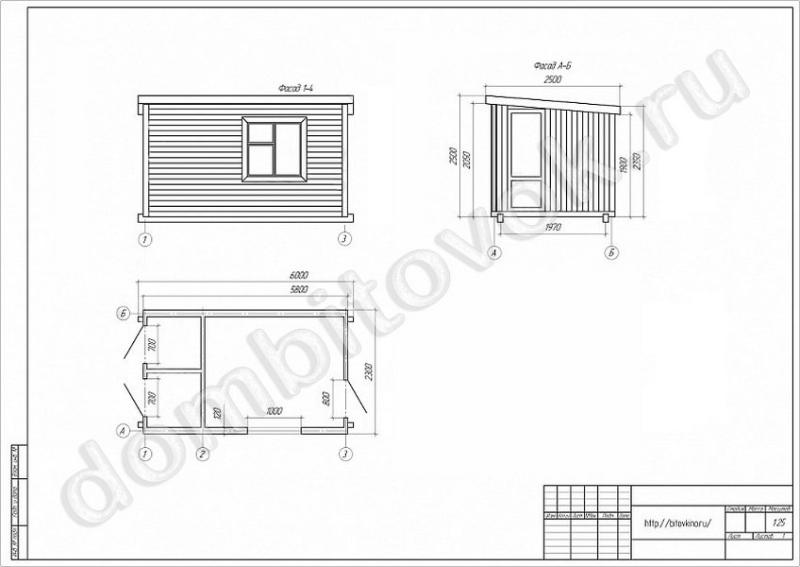 Фото бытовки дачной с двумя хозблоками