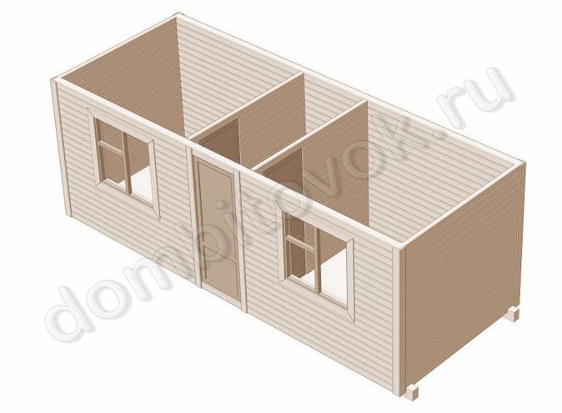 Фото бытовки распашонка с перегородками