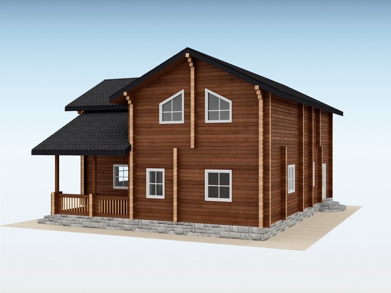 Дом из бруса "Berg"
