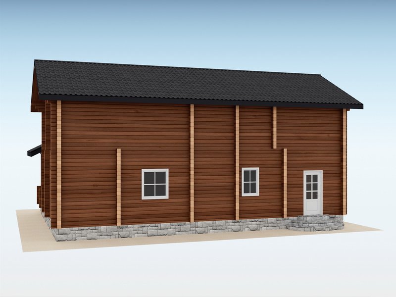 Дом из бруса "Berg"