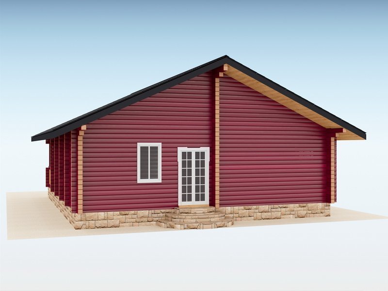 Дом из бруса "Rose"