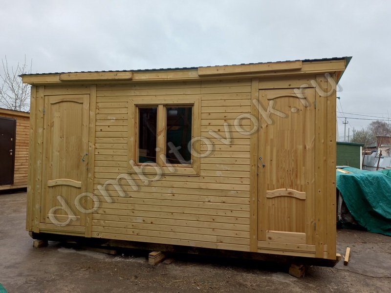 Бытовка с душем и туалетом фото