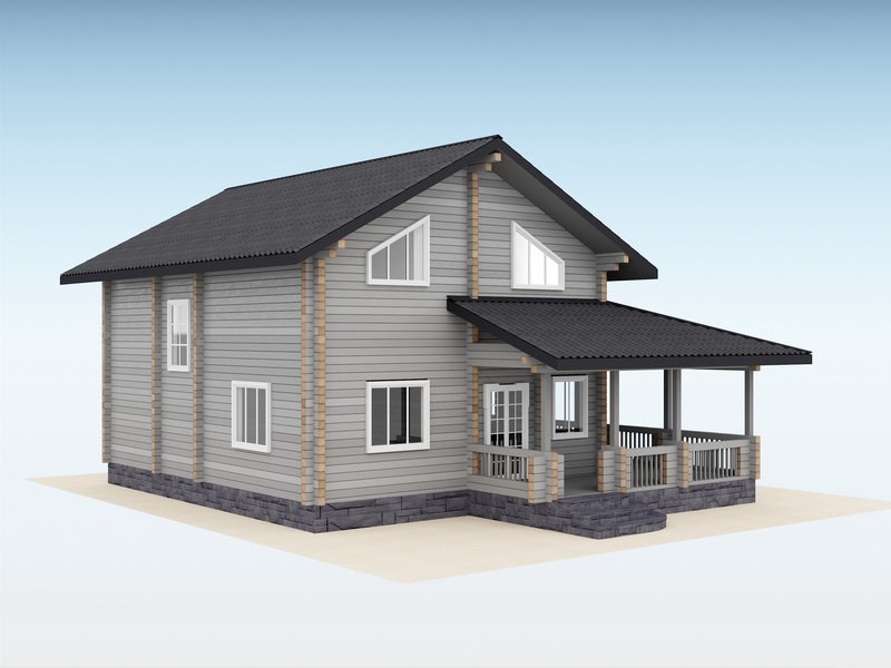 Дом из бруса "Compass"