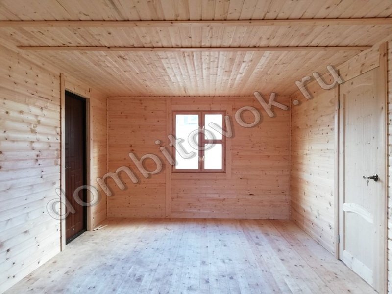 Дачный домик с тремя комнатами фото