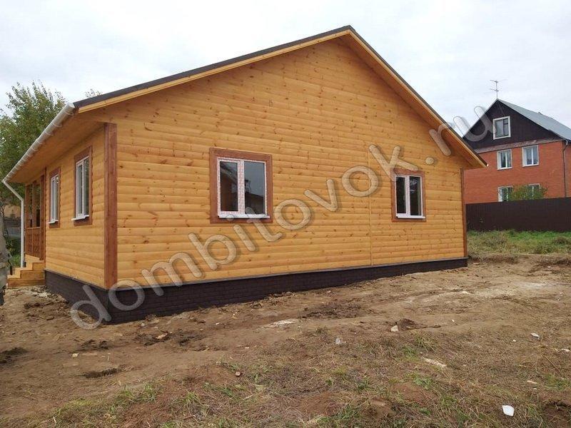 Дачный дом с прихожей, двумя комнатами и кухней фото