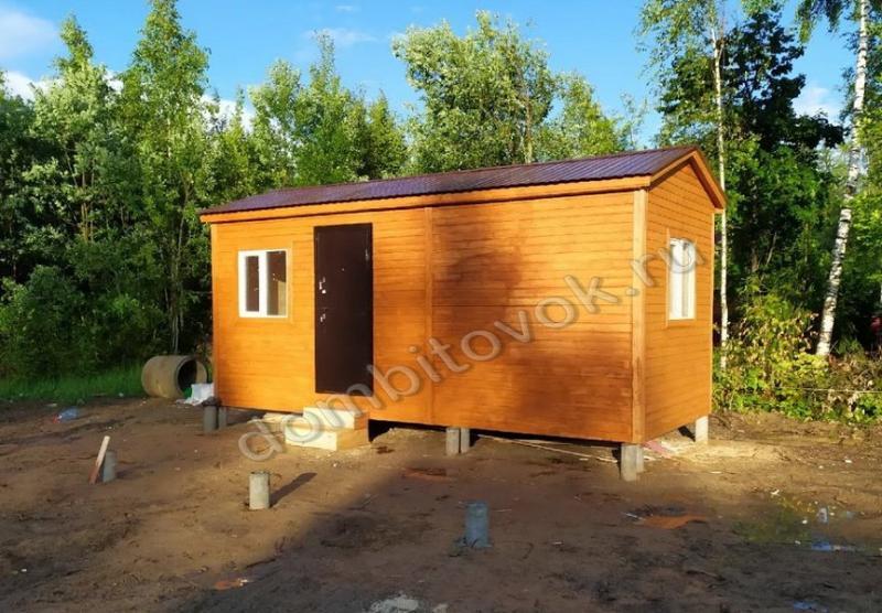 Бытовка с двумя окнами стандарт фото