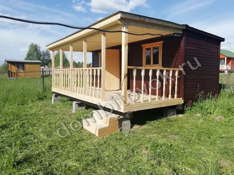 Утеплённые бытовки с верандой Утеплённые бытовки с верандой