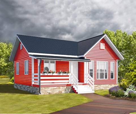 Компания «Дом Бытовок» предлагает проекты недорогих каркасных домов в Москве и по Московской области