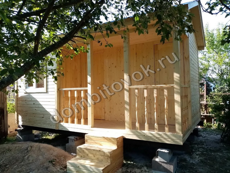 Бытовки со сборкой на участке Бытовки со сборкой на участке