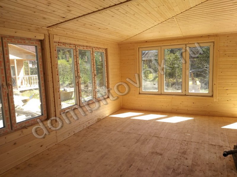 пристройка веранды к дачному дому