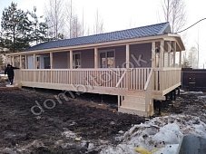 Веранда для бытовки фото