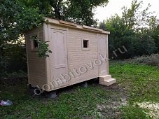 Бытовка с душем и туалетом фото