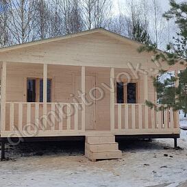 Дом трёхкомнатный с верандой для проживания