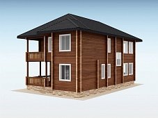 Дом из бруса "Sweet"