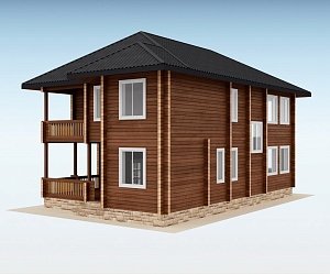 Дом из бруса "Sweet"