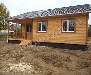 №14 Домик садовый с террасой, прихожей и двумя спальнями