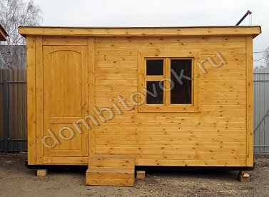 Цена бытовки из дерева, от чего зависит и на что надо обращать внимание?