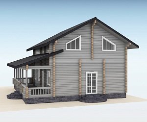 Дом из бруса "Compass"