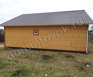 №15 Дачный дом с прихожей, двумя комнатами и кухней