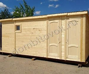 №9 Хозблок трёхсекционный для дачи