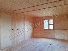 Дачный домик с тремя комнатами фото