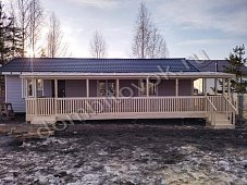 Веранда для бытовки фото