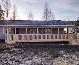 Веранда для бытовки