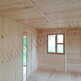 Отделка вагонкой категория А и Б для садового домика