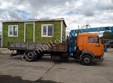 Как правильно перевезти бытовку