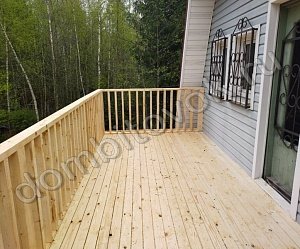 Веранда для бытовки