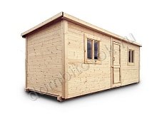 Фото хозблока деревянного без перегородок