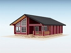 Дом из бруса "Rose"