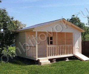 №2 Дачный домик с верандой и хоз.помещением