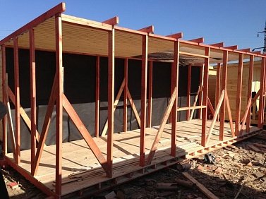 №8 Обработка каркаса антисептиком