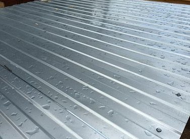 №16 Покрытие крыши оцинкованным железом C8